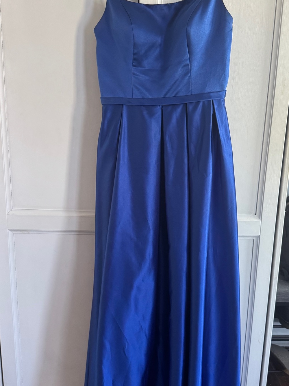 JJs House Royal Blue Sleeveless Prom Gown